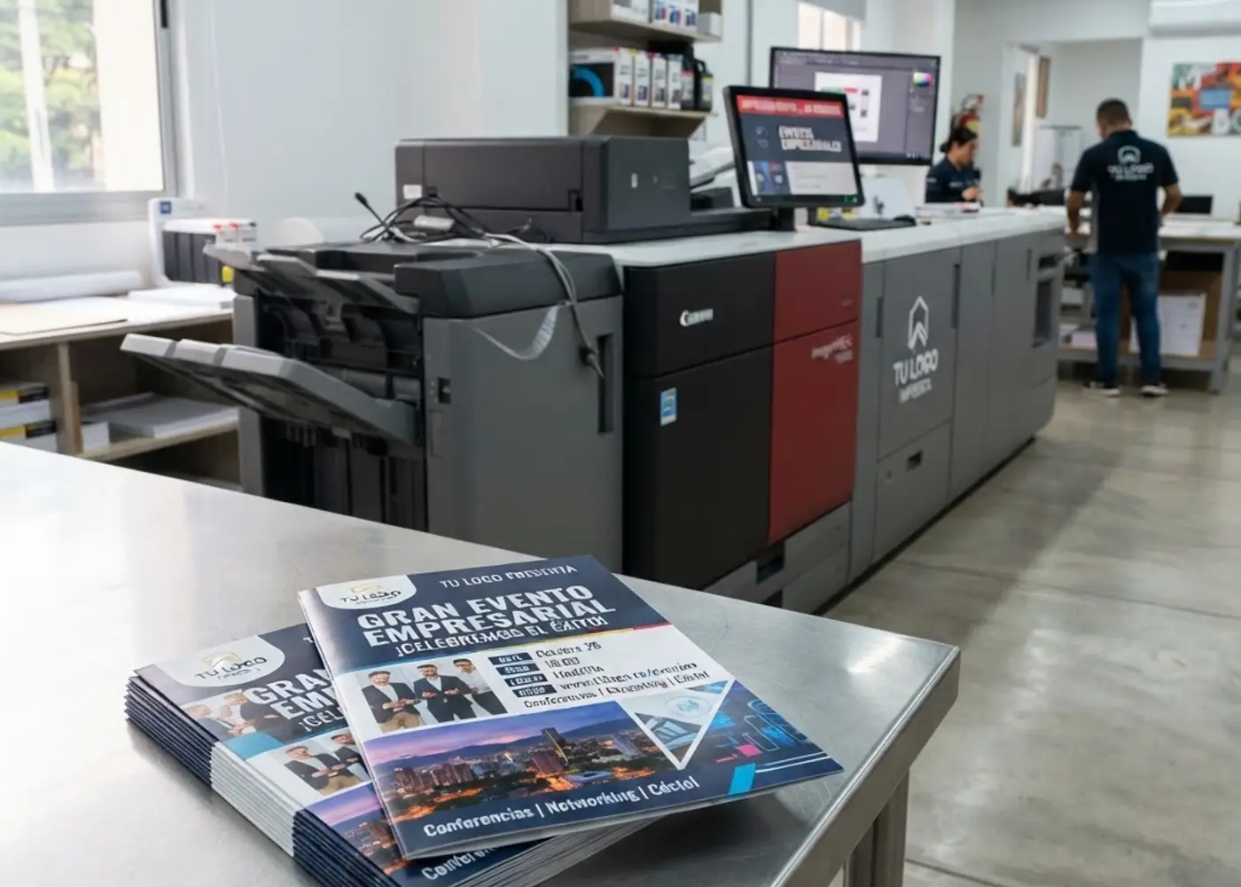 Digital tri-fold