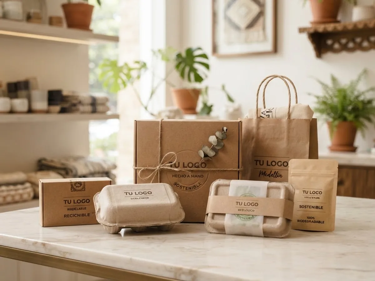 Eco-friendly packaging premium custom packaging for brands in Medellín