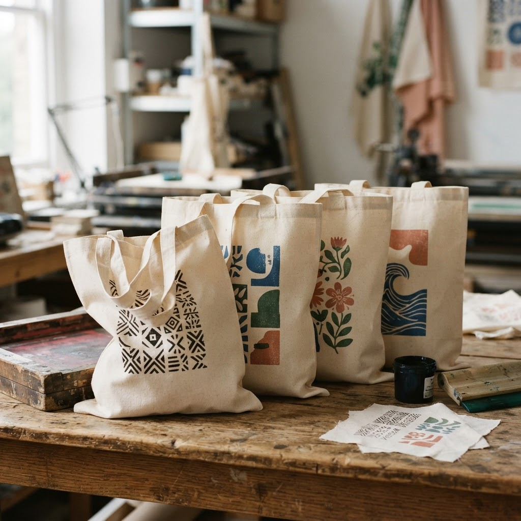 Bolsas reutilizables de tela