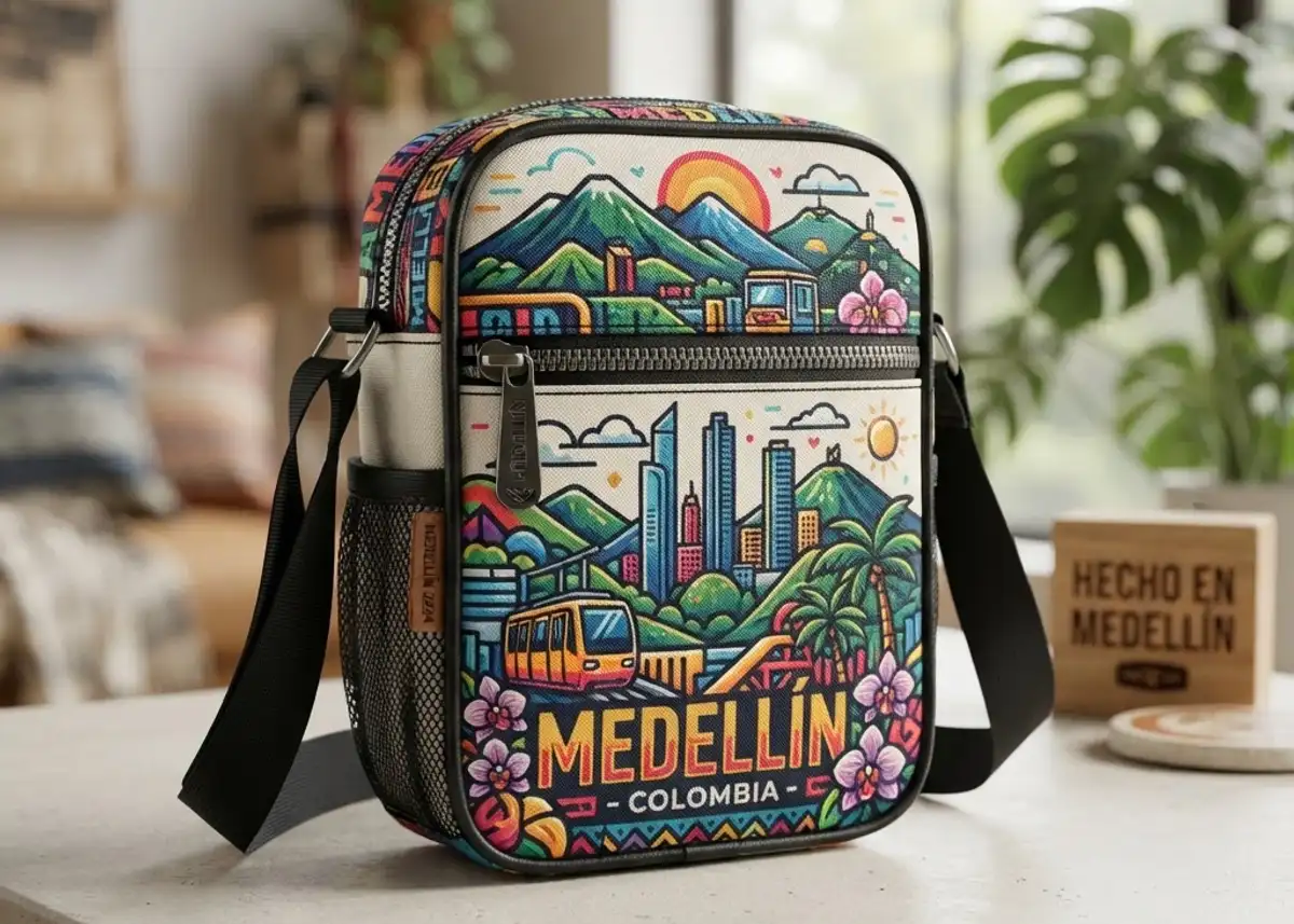Bolsos de poliéster sublimado