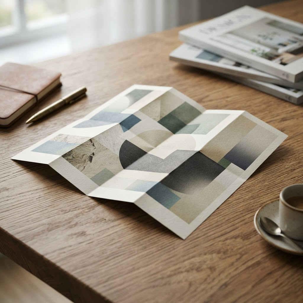 Brochure plegado