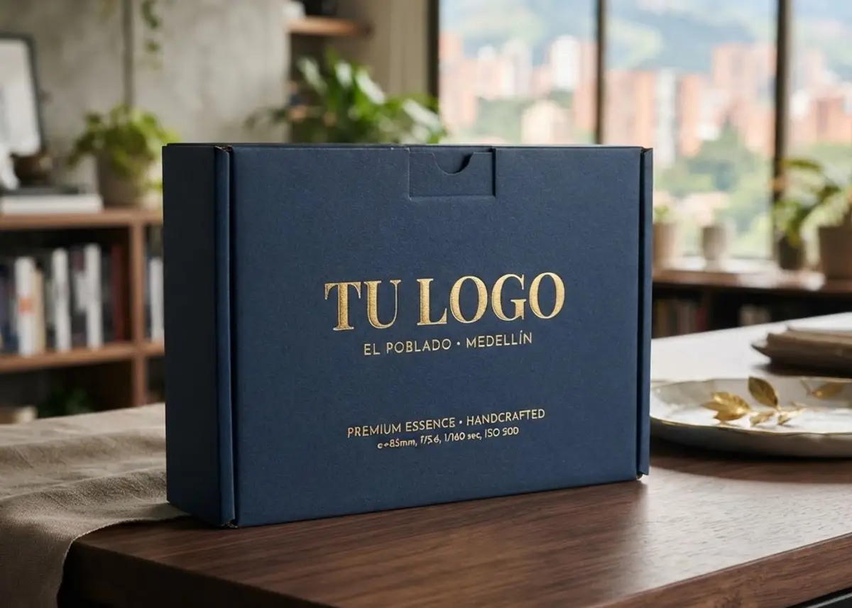 Cajas premium con acabados