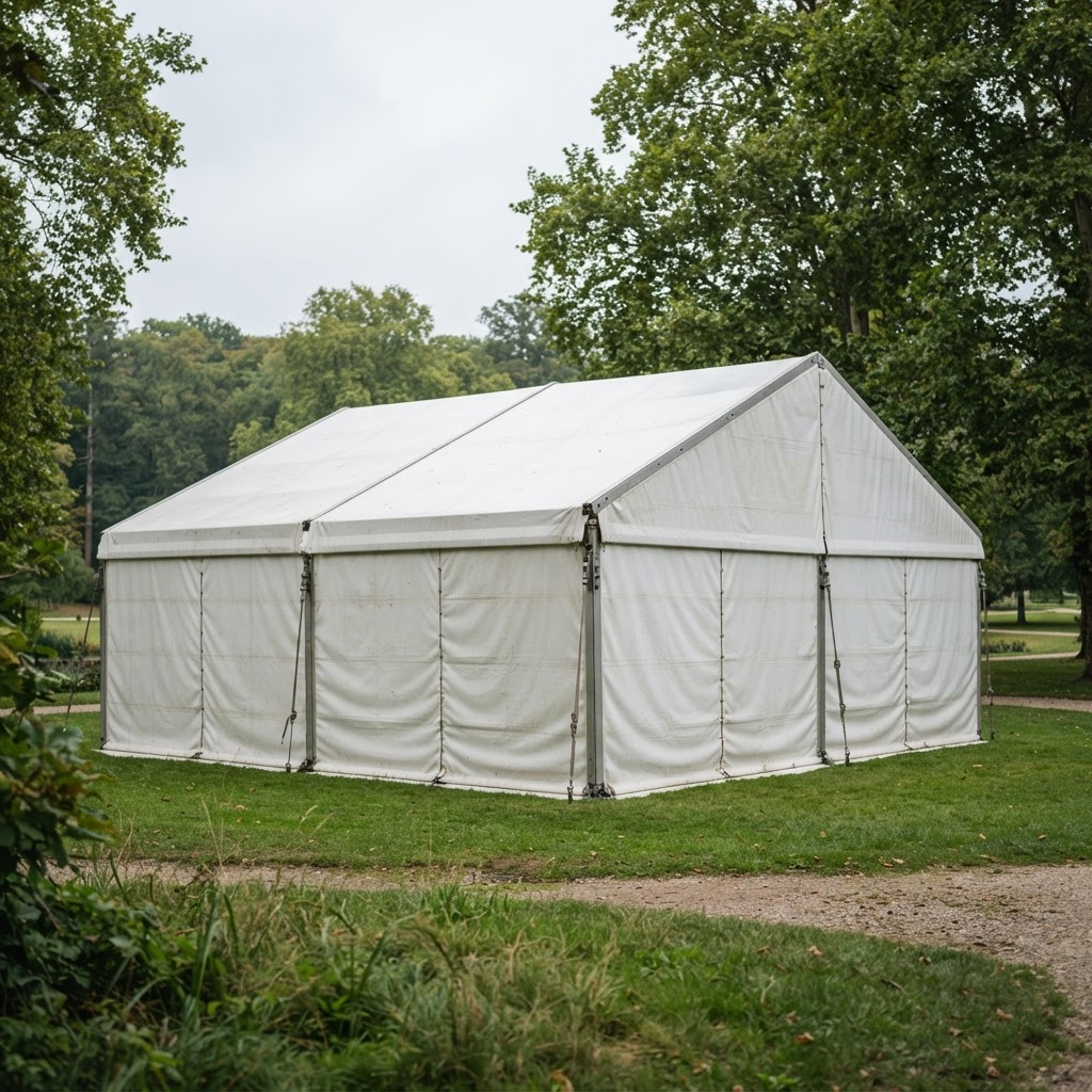 Carpas impermeables con laterales