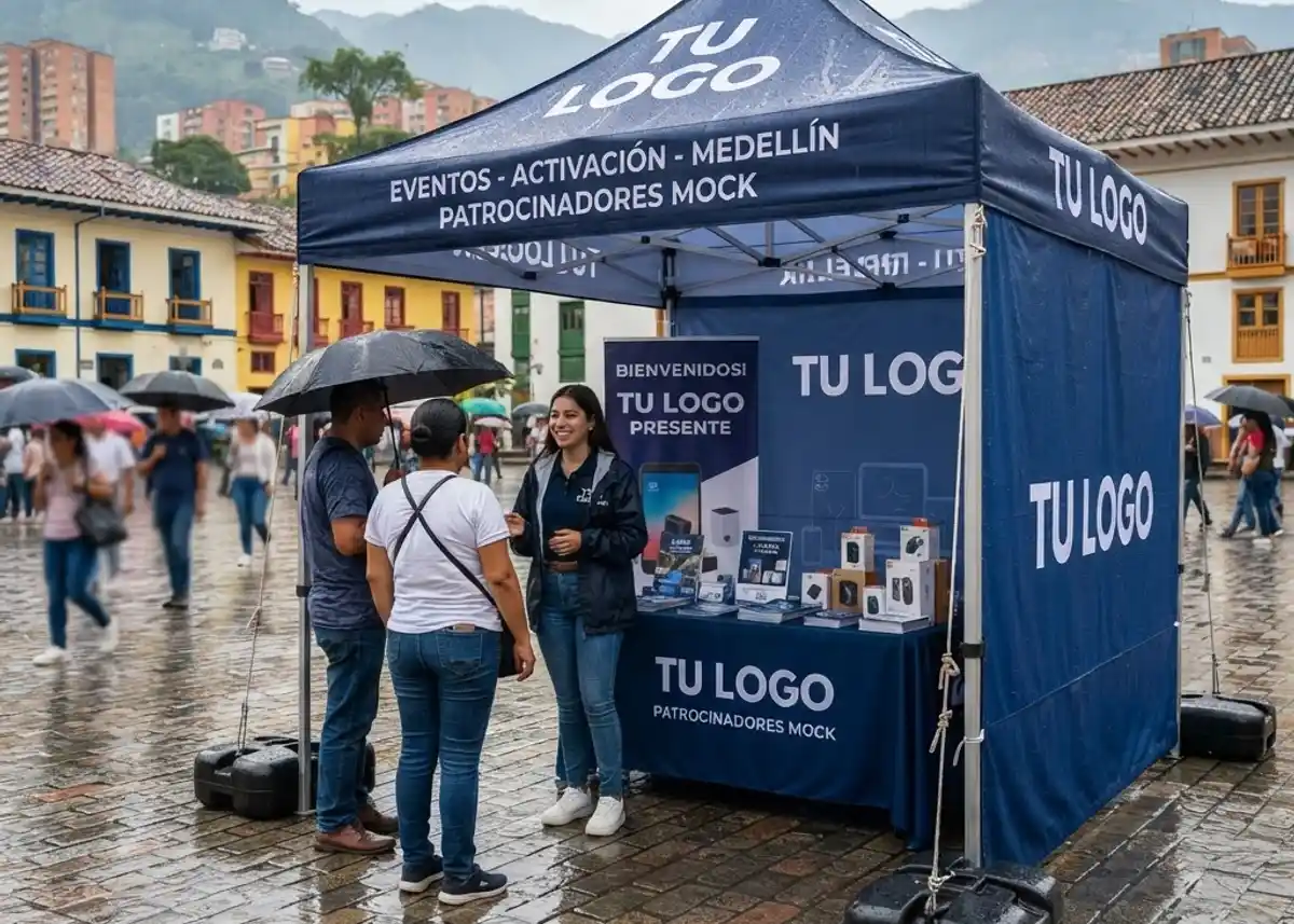 Carpas impermeables con laterales