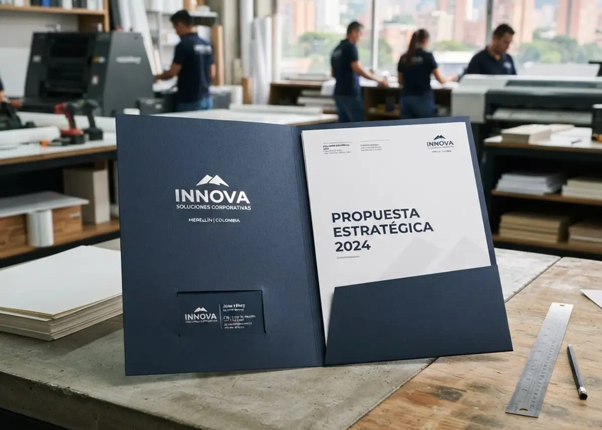 Carpetas laminadas