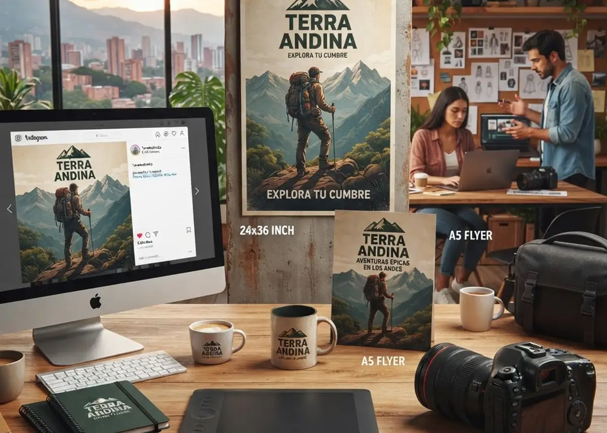 Advertising design