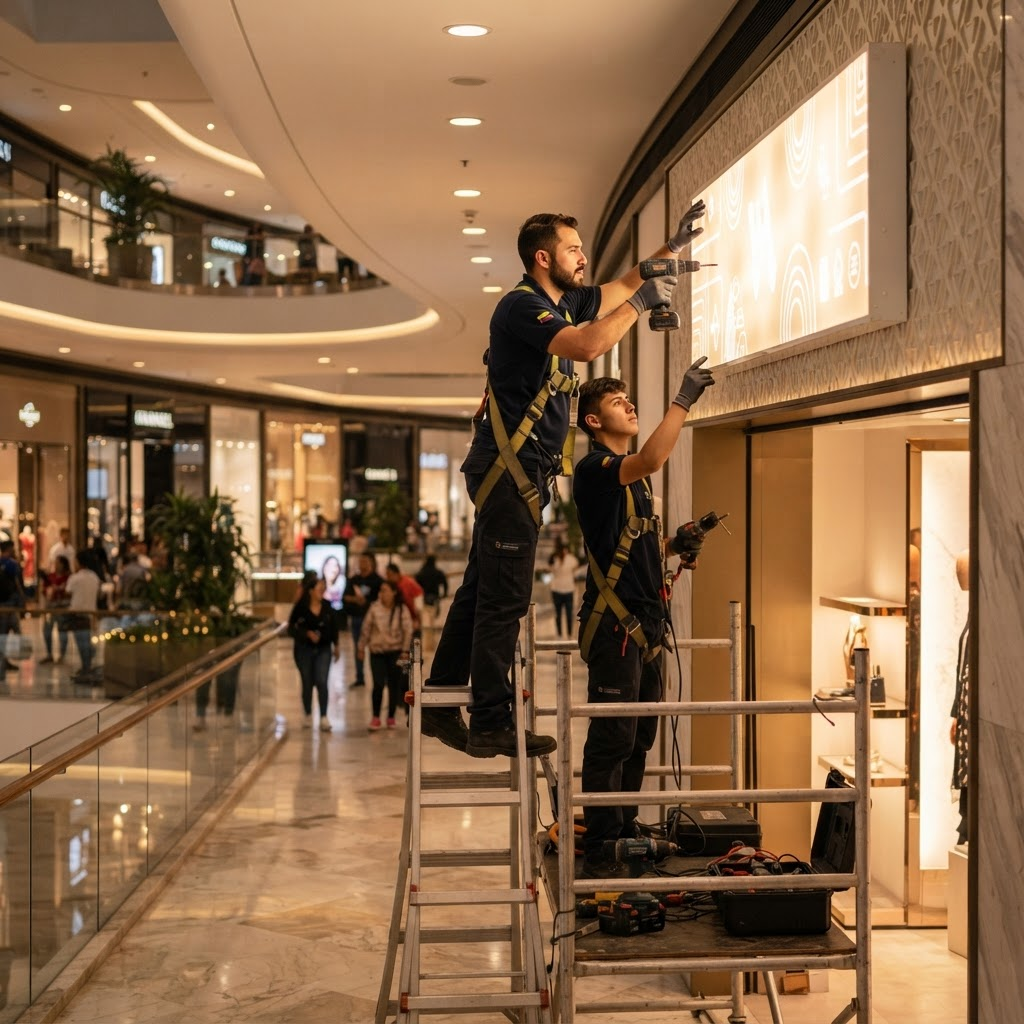 Instalación de caja de luz