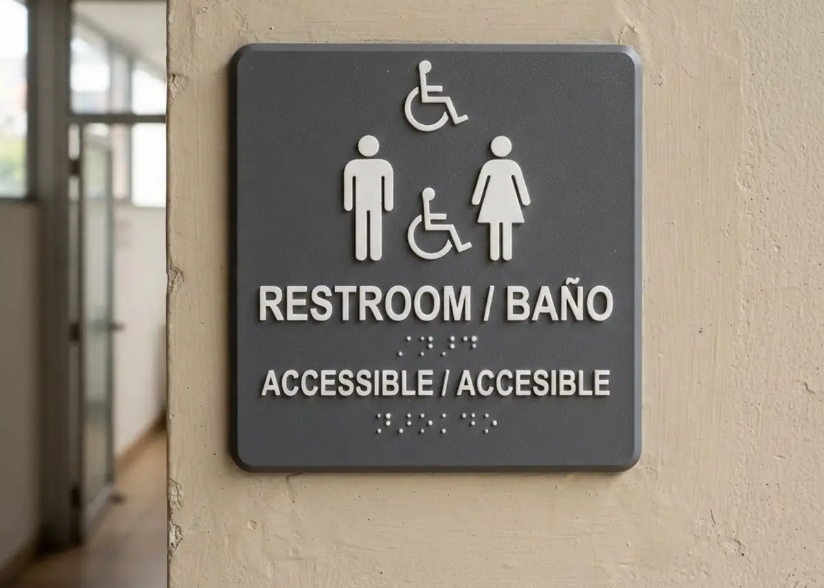 Braille sign