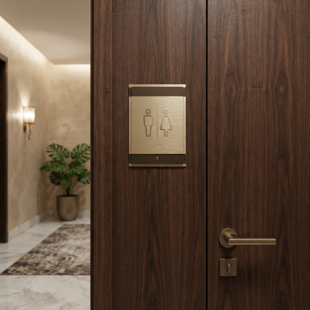 Letrero para puerta