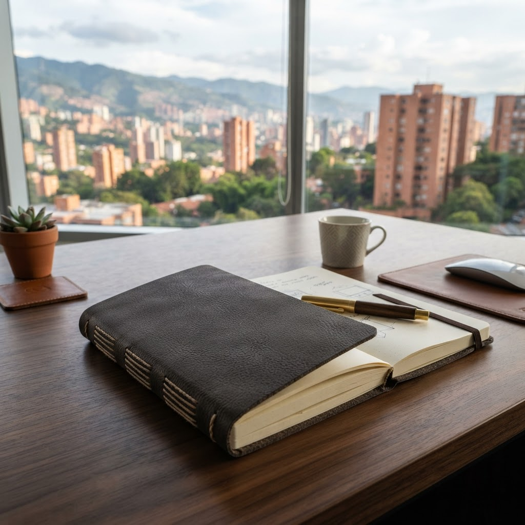 Libreta cosida