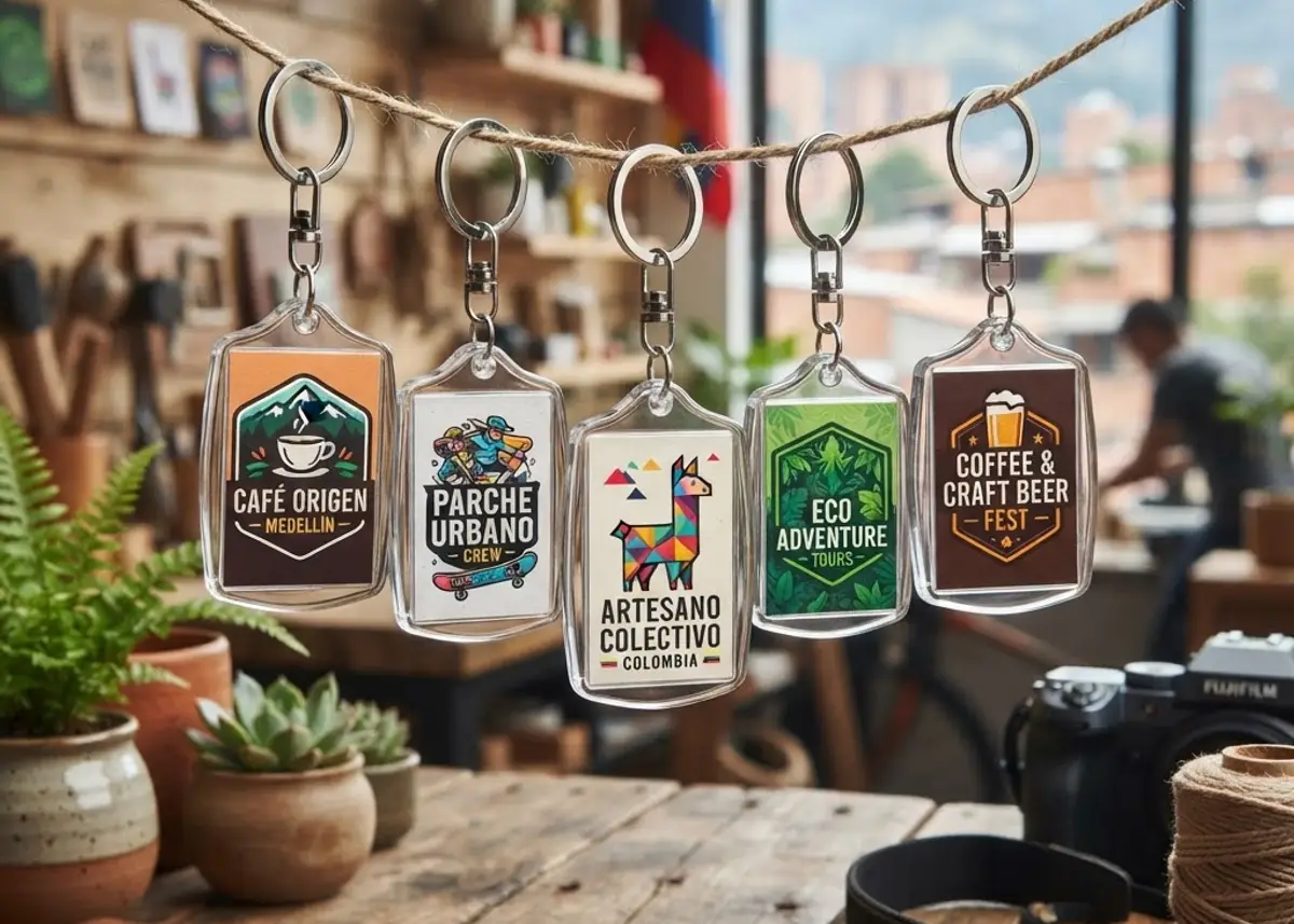 Acrylic keychain