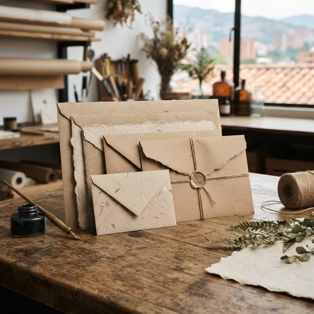 Ecológicos kraft para producción gráfica profesional