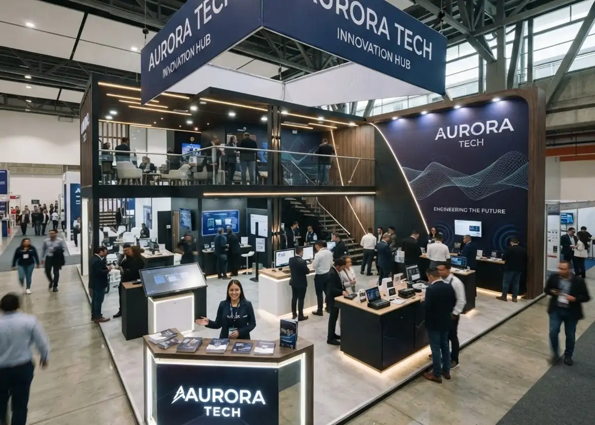 Stand doble altura for professional graphic production