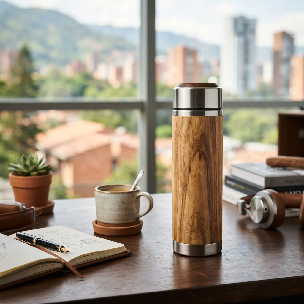 Bambú sostenible para producto promocional profesional