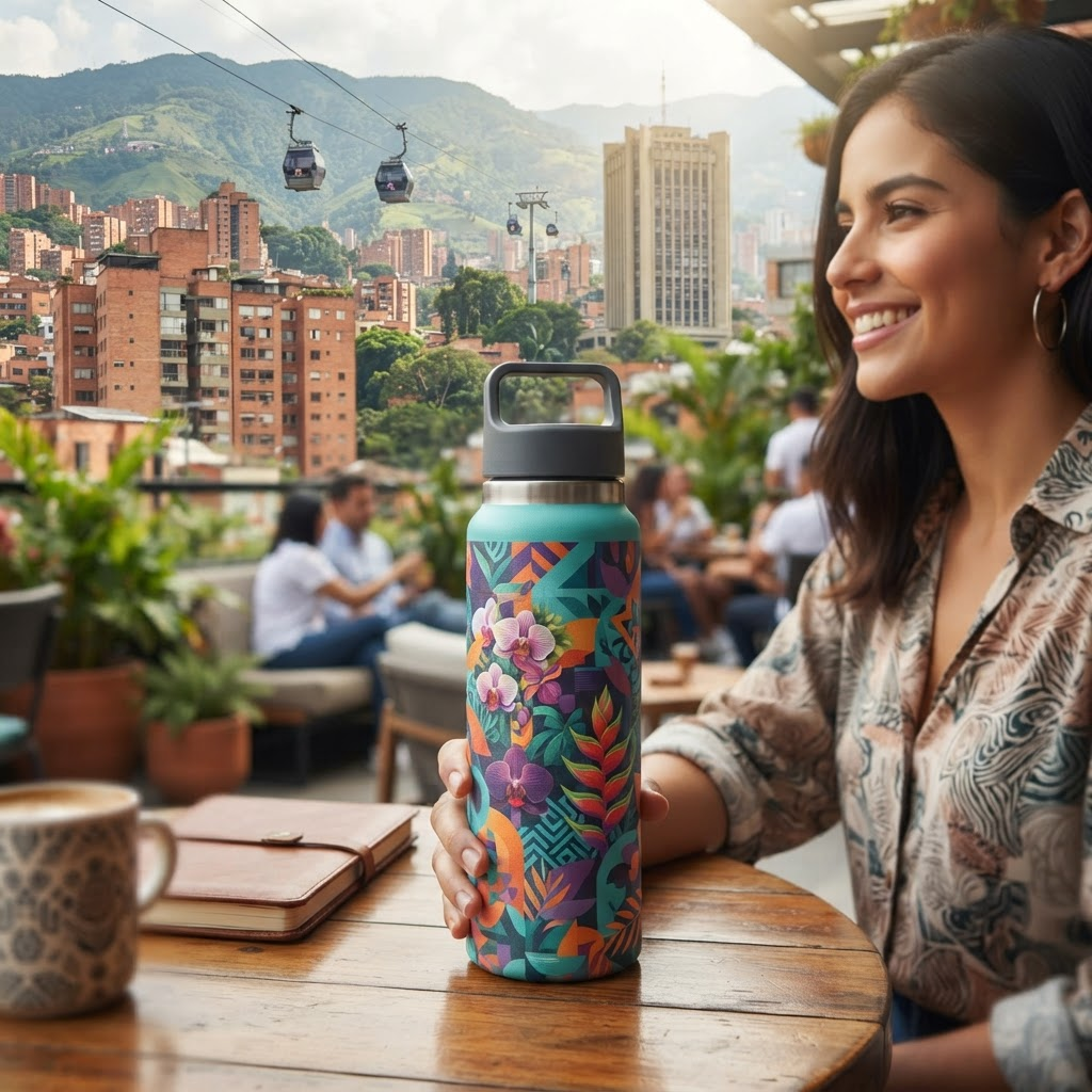 Sublimación a color para producto promocional profesional
