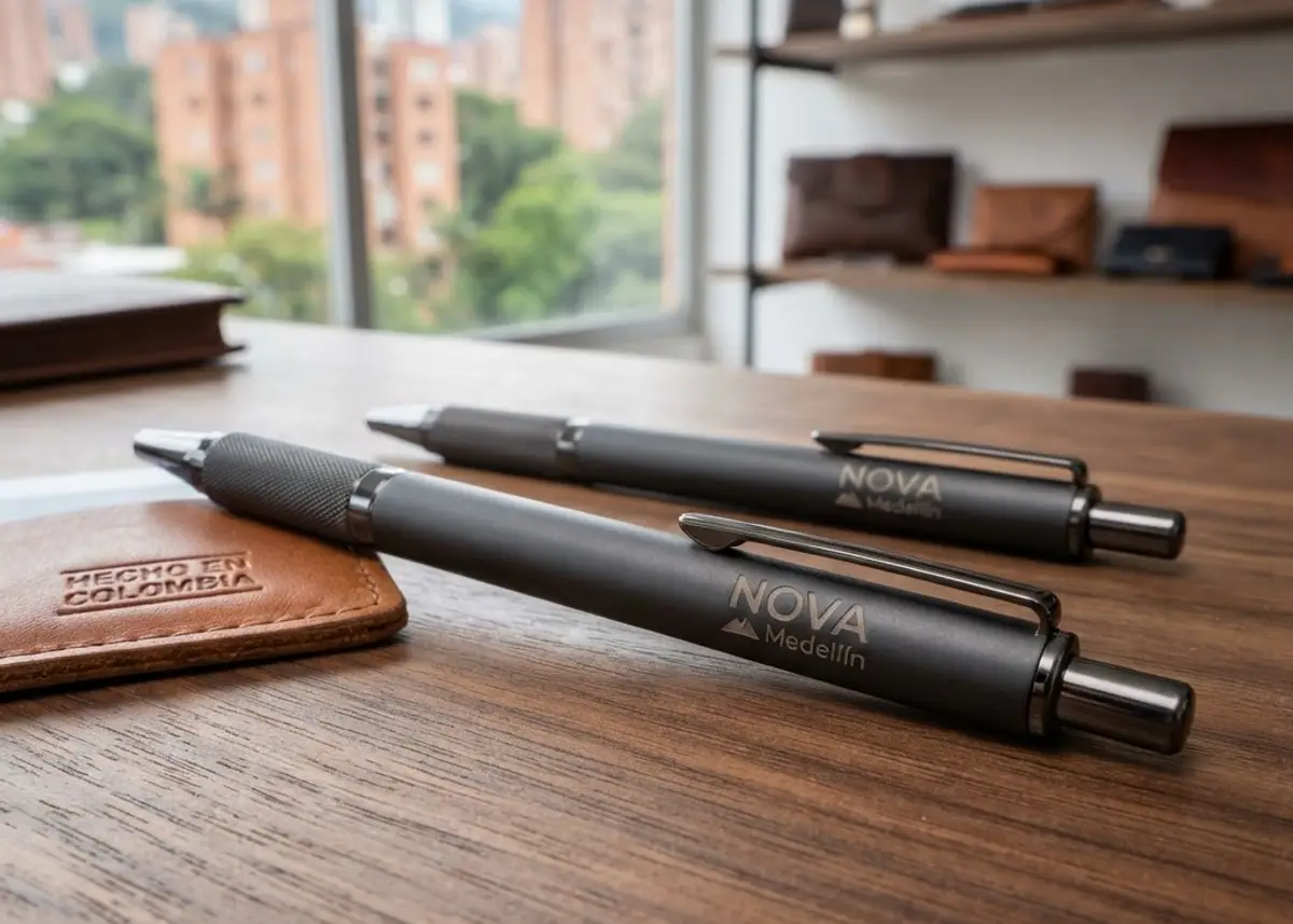 Pens laser engraved