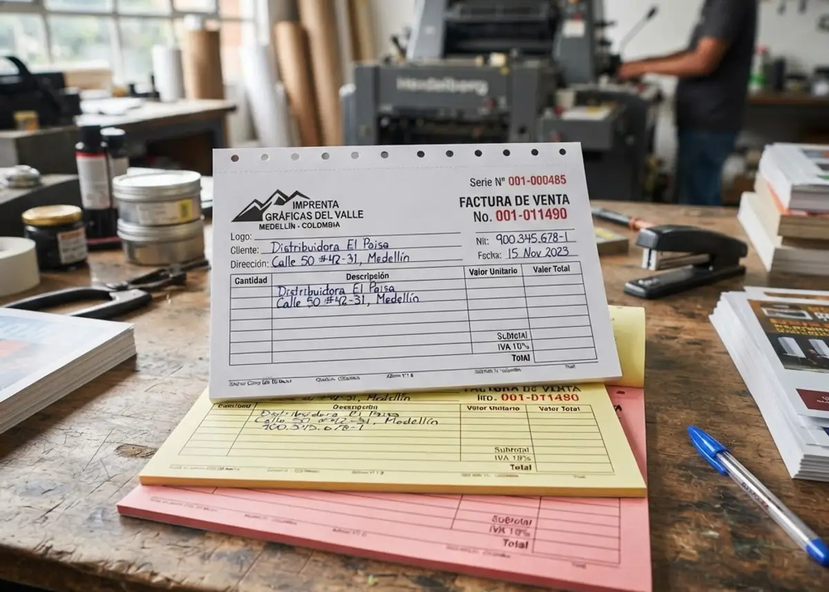 Invoices carbonless