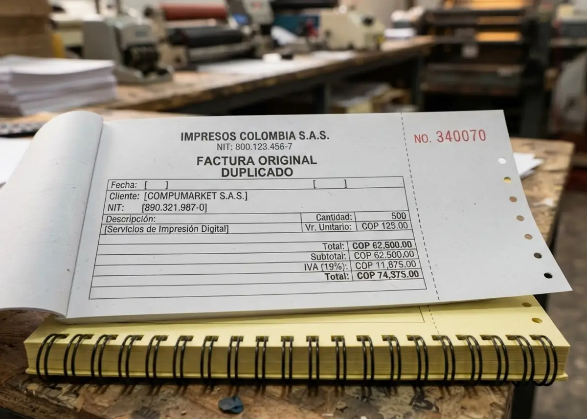 Invoices numbered