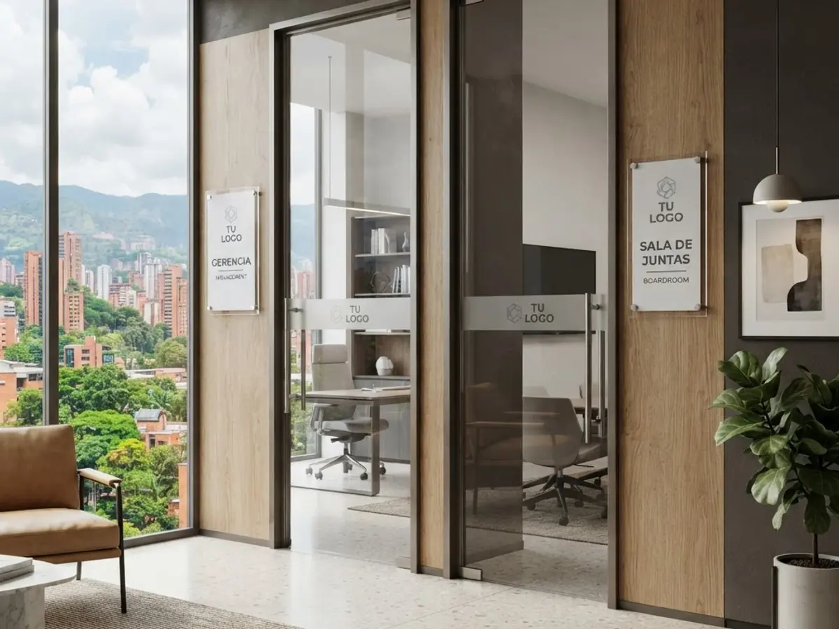 Room names for businesses and spaces in Medellín