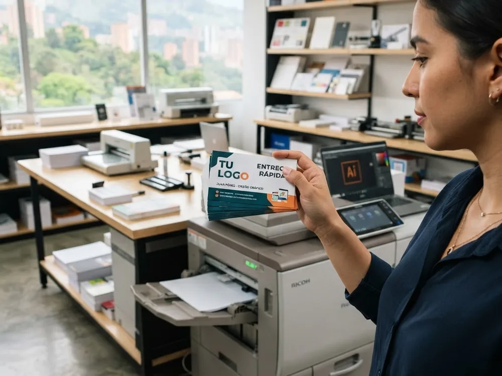 Business cards printed digitally for short runs